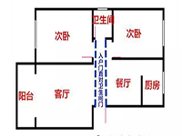 入戶門正對著衛生間，客人來了太尷尬了